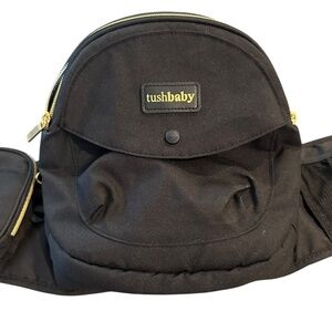 Tushbaby Hip Carrier | Black & Gold